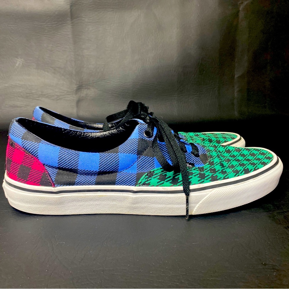 Vans | Era Buffalo Mix Shoes - Multicolor Plaid ; Mens 9.5 Womens 11